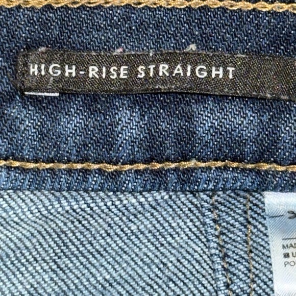 Banana Republic Straight Leg Blue Jeans Medium Weight - Picture 3 of 9